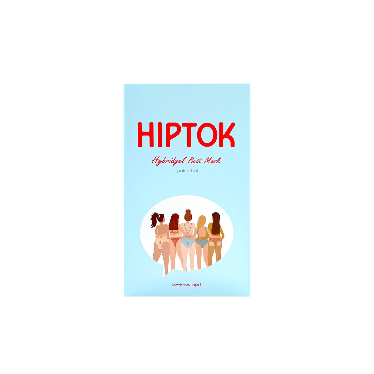 HIPTOK Hybridgel Butt Mask