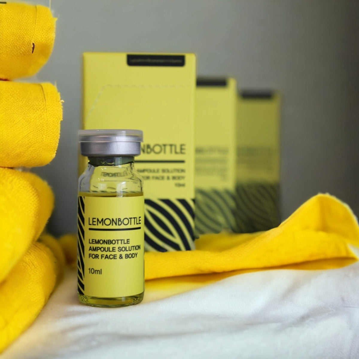 LEMONBOTTLE AMPOULE SOLUTION 10ML x 4本 Buy LemonBottle Fat Dissolving Solution for Face & Body