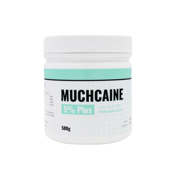 Muchcaine Plus Cream 5% (500g) brunodermalfiller.com 