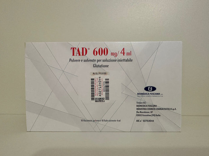 TAD GLUTHIONE 600MG/4ML brunodermalfiller.com 